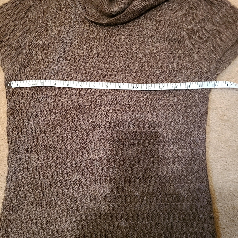 Mocha Tunic Length Sweater EUC - Picture 6 of 7